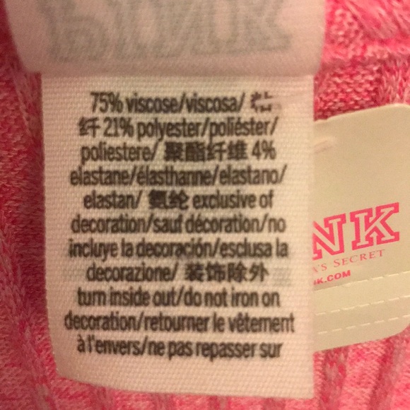 NWT Victoria’s Secret PINK Dog Crop Sweater - Picture 4 of 5